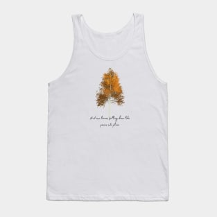 Autumn leaves falling down Tank Top